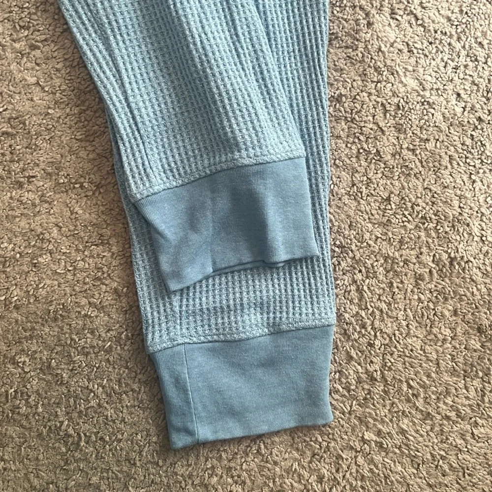 Knix waffle jogger and Henley top set